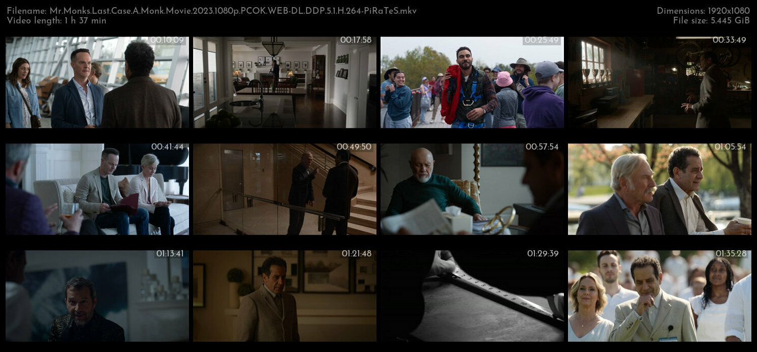 Mr Monks Last Case A Monk Movie 2023 1080p PCOK WEB DL DDP 5 1 H 264 PiRaTeS TGx
