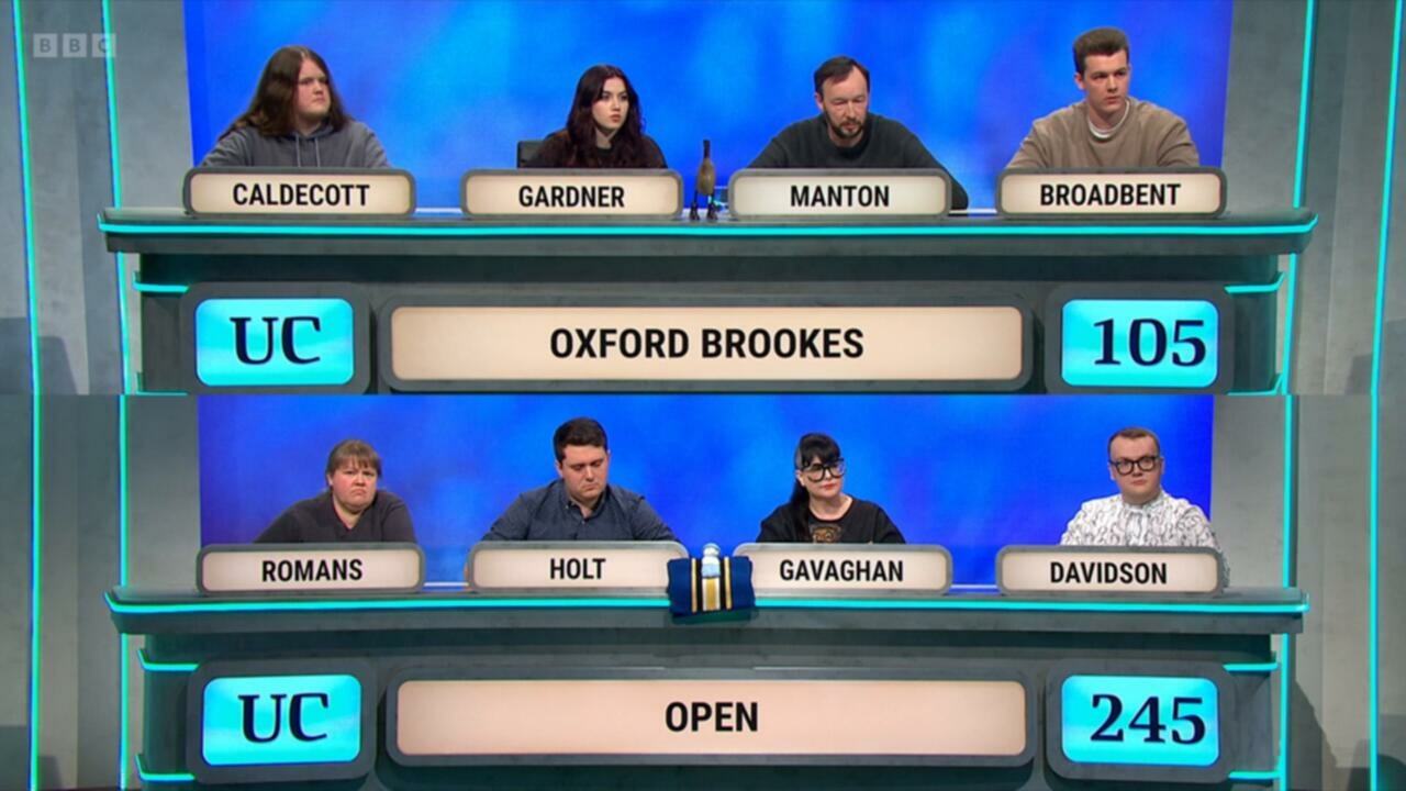 University Challenge S53E16 720p iP WEB DL AAC2 0 H 264 NTb TGx