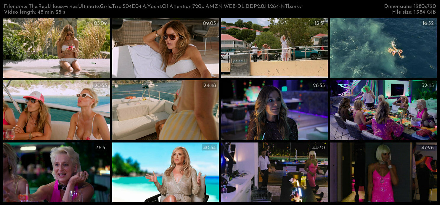 The Real Housewives Ultimate Girls Trip S04E04 A Yacht Of Attention 720p AMZN WEB DL DDP2 0 H 264 NT