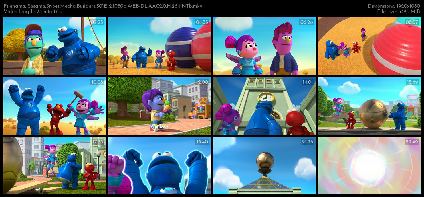 Sesame Street Mecha Builders S01E12 1080p WEB DL AAC2 0 H 264 NTb TGx