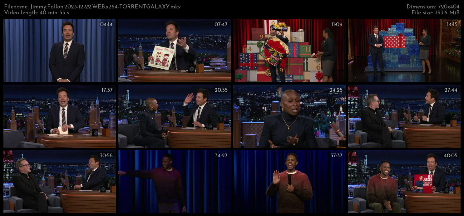 Jimmy Fallon 2023 12 22 WEB x264 TORRENTGALAXY