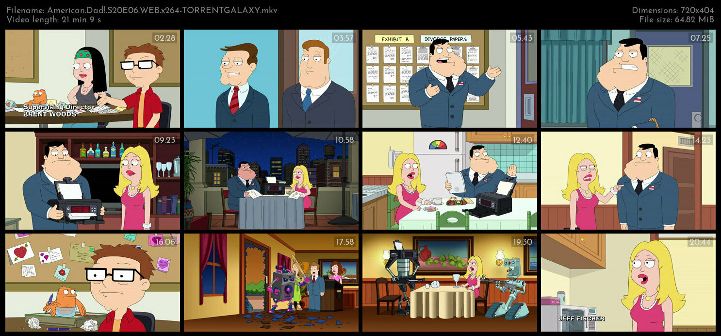 American Dad S20E06 WEB x264 TORRENTGALAXY