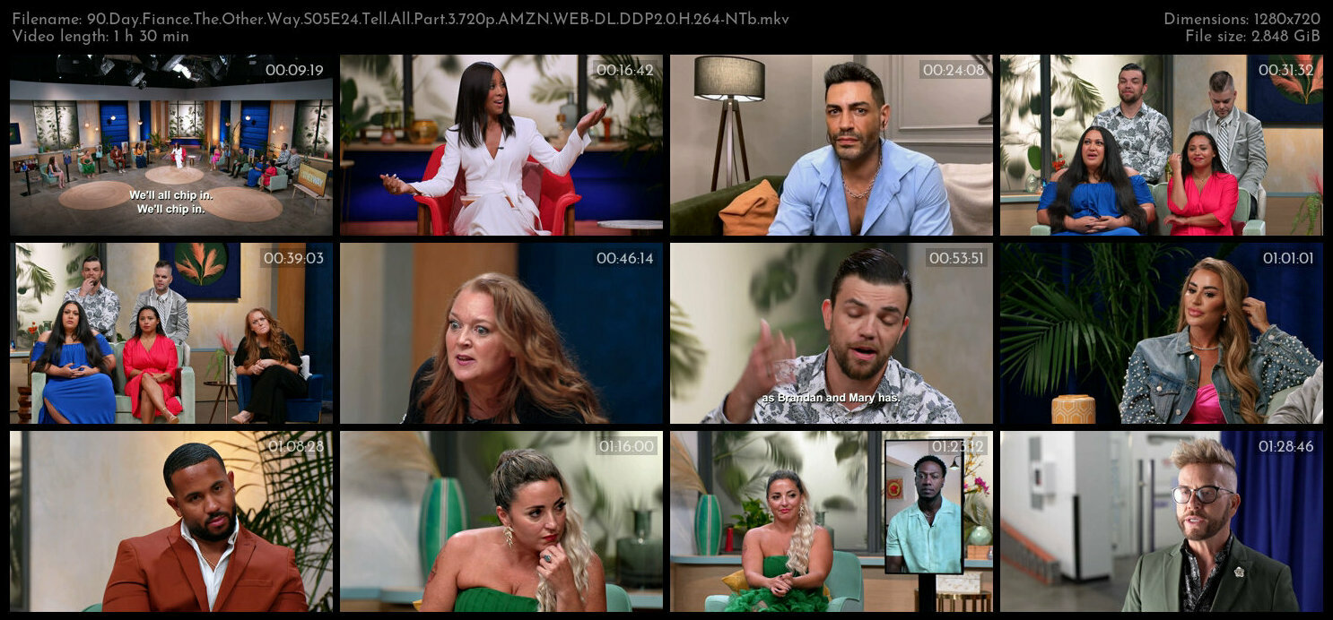 90 Day Fiance The Other Way S05E24 Tell All Part 3 720p AMZN WEB DL DDP2 0 H 264 NTb TGx