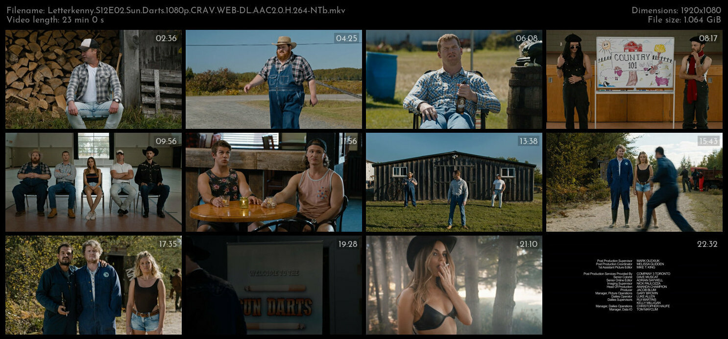 Letterkenny S12E02 Sun Darts 1080p CRAV WEB DL AAC2 0 H 264 NTb TGx