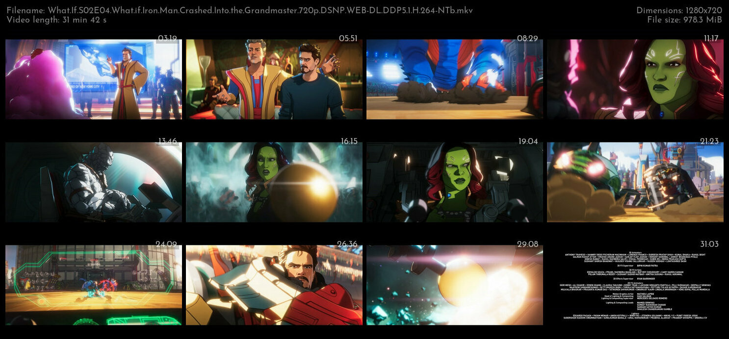 What If S02E04 What if Iron Man Crashed Into the Grandmaster 720p DSNP WEB DL DDP5 1 H 264 NTb TGx