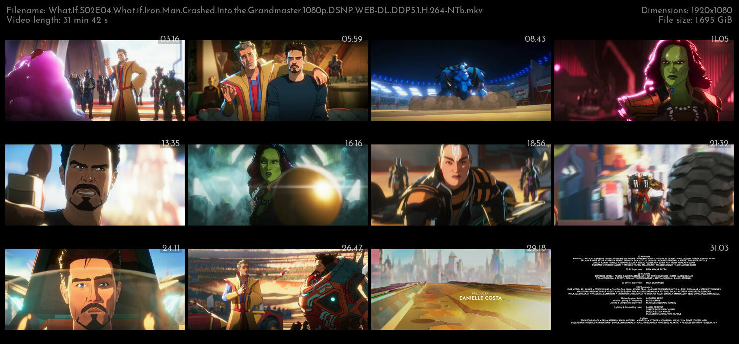 What If S02E04 What if Iron Man Crashed Into the Grandmaster 1080p DSNP WEB DL DDP5 1 H 264 NTb TGx