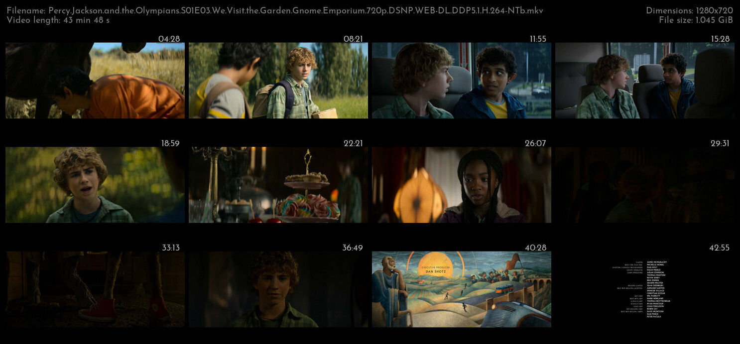 Percy Jackson and the Olympians S01E03 We Visit the Garden Gnome Emporium 720p DSNP WEB DL DDP5 1 H