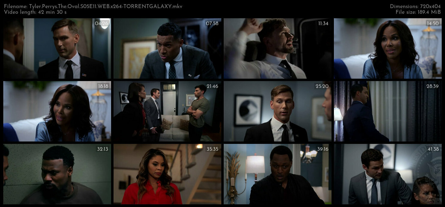 Tyler Perrys The Oval S05E11 WEB x264 TORRENTGALAXY