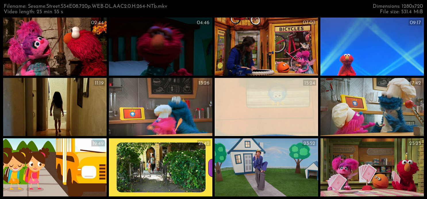 Sesame Street S54E08 720p WEB DL AAC2 0 H 264 NTb TGx