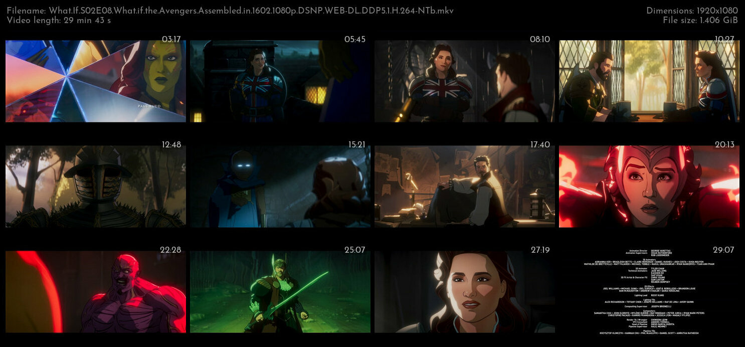 What If S02E08 What if the Avengers Assembled in 1602 1080p DSNP WEB DL DDP5 1 H 264 NTb TGx