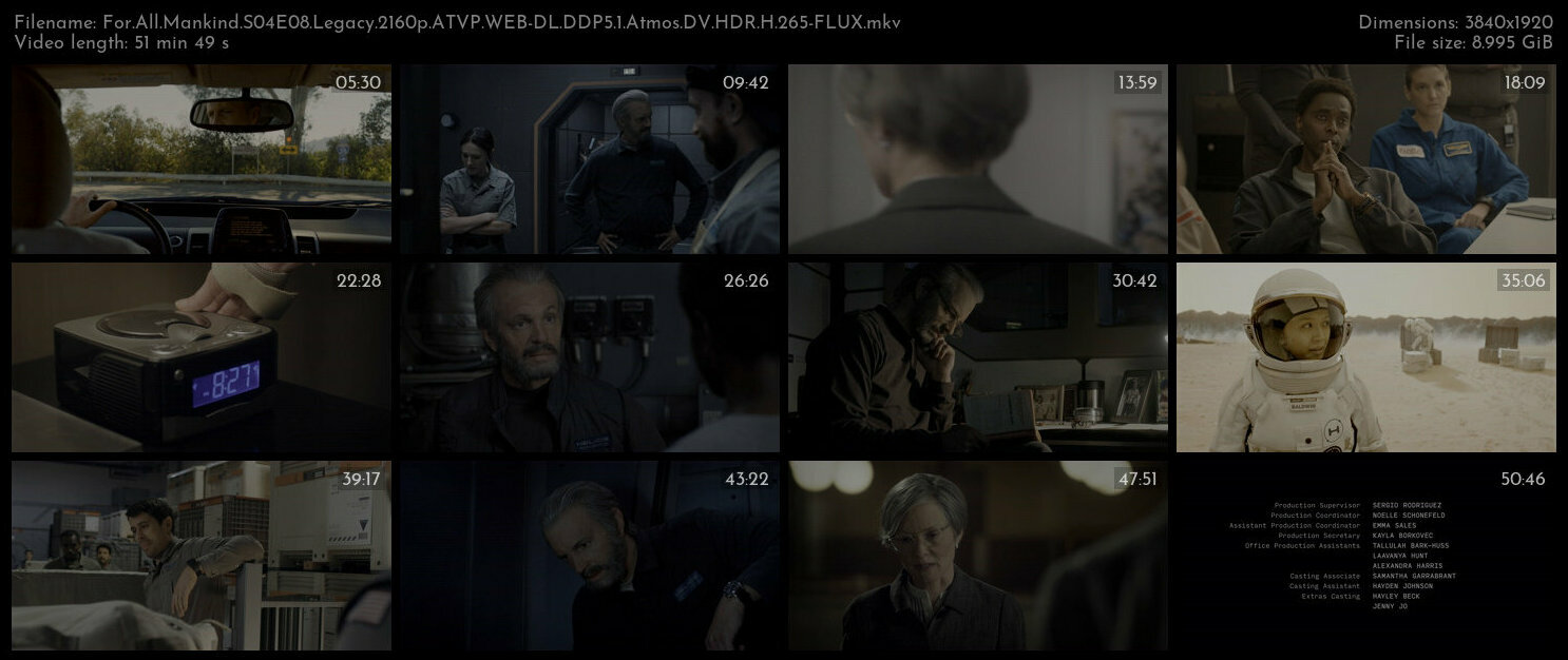 For All Mankind S04E08 Legacy 2160p ATVP WEB DL DDP5 1 Atmos DV HDR H 265 FLUX TGx