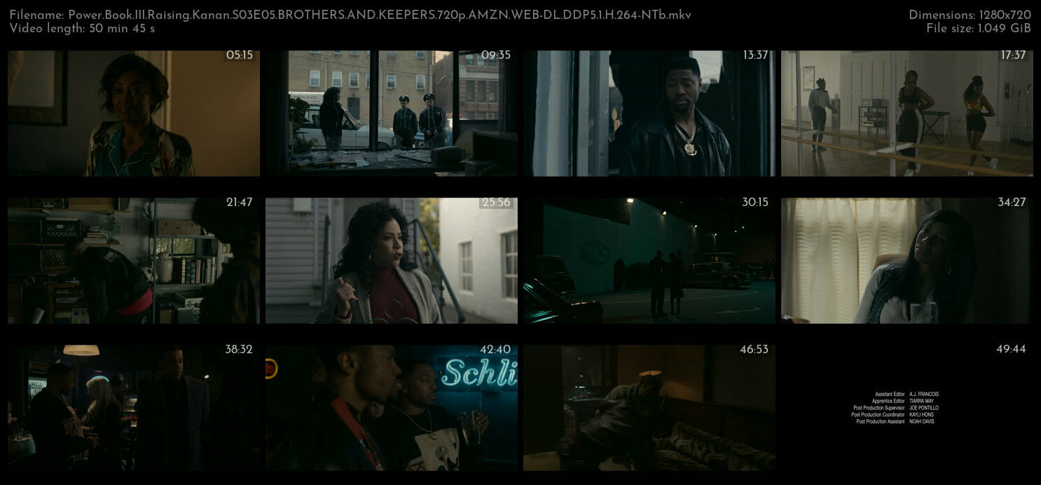 Power Book III Raising Kanan S03E05 BROTHERS AND KEEPERS 720p AMZN WEB DL DDP5 1 H 264 NTb TGx