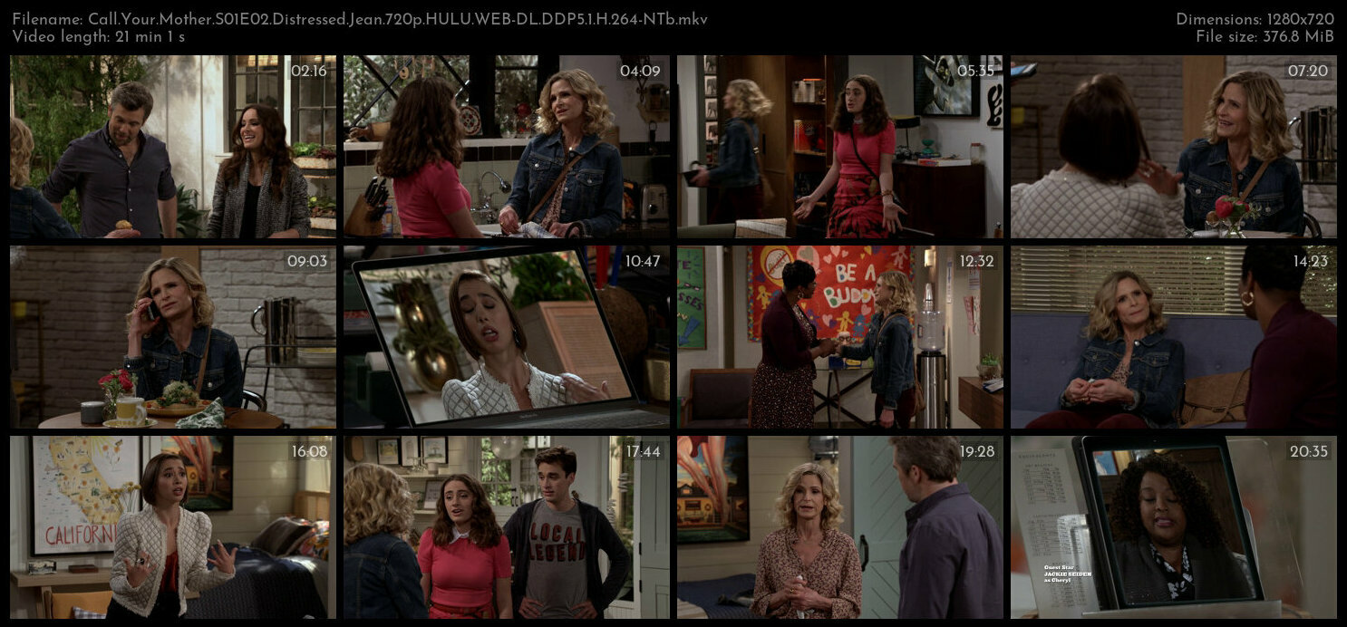 Call Your Mother S01E02 Distressed Jean 720p HULU WEB DL DDP5 1 H 264 NTb TGx