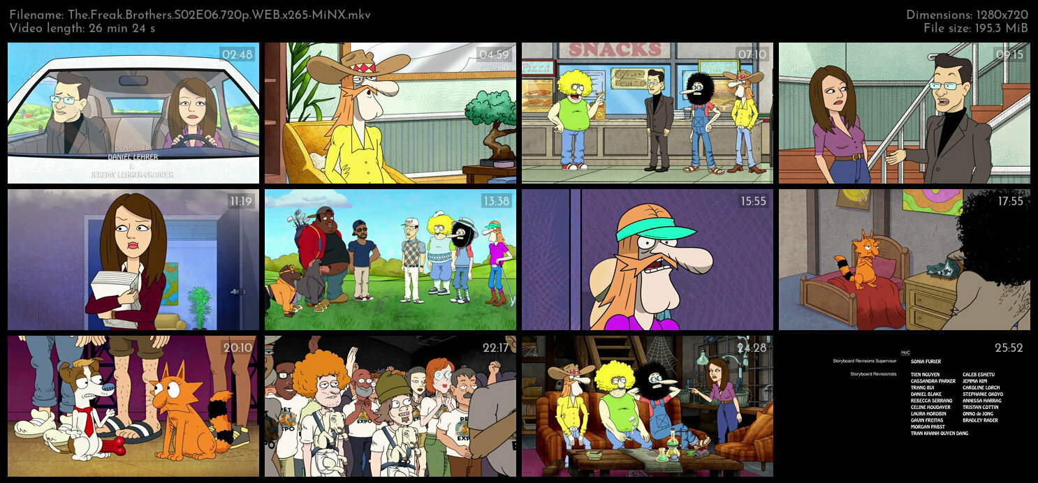 The Freak Brothers S02E06 720p WEB x265 MiNX TGx