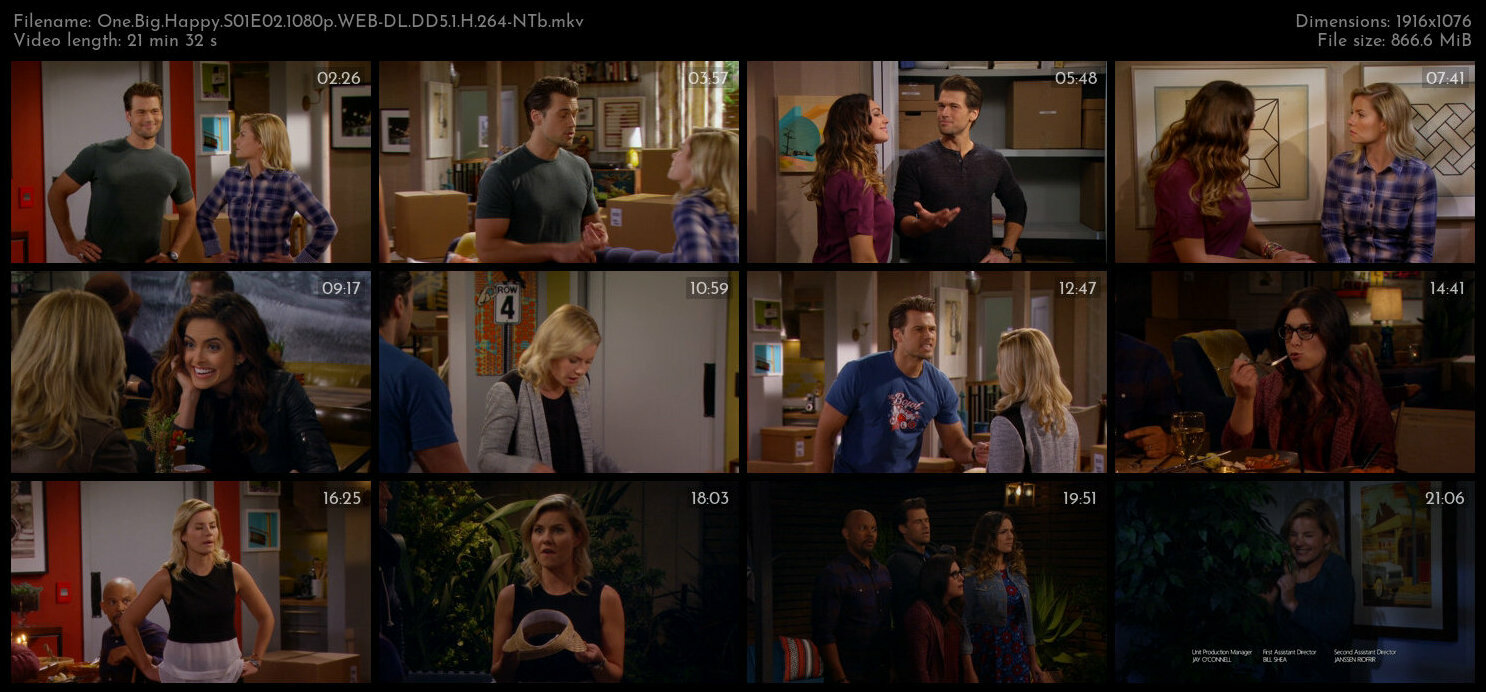 One Big Happy S01E02 1080p WEB DL DD5 1 H 264 NTb TGx