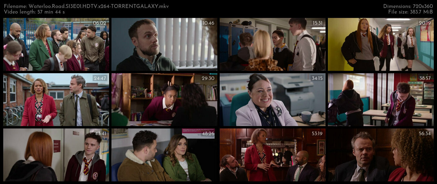 Waterloo Road S13E01 HDTV x264 TORRENTGALAXY