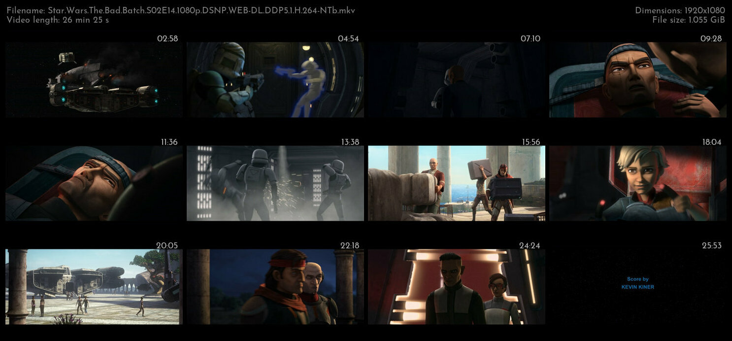 Star Wars The Bad Batch S02E14 1080p DSNP WEB DL DDP5 1 H 264 NTb TGx