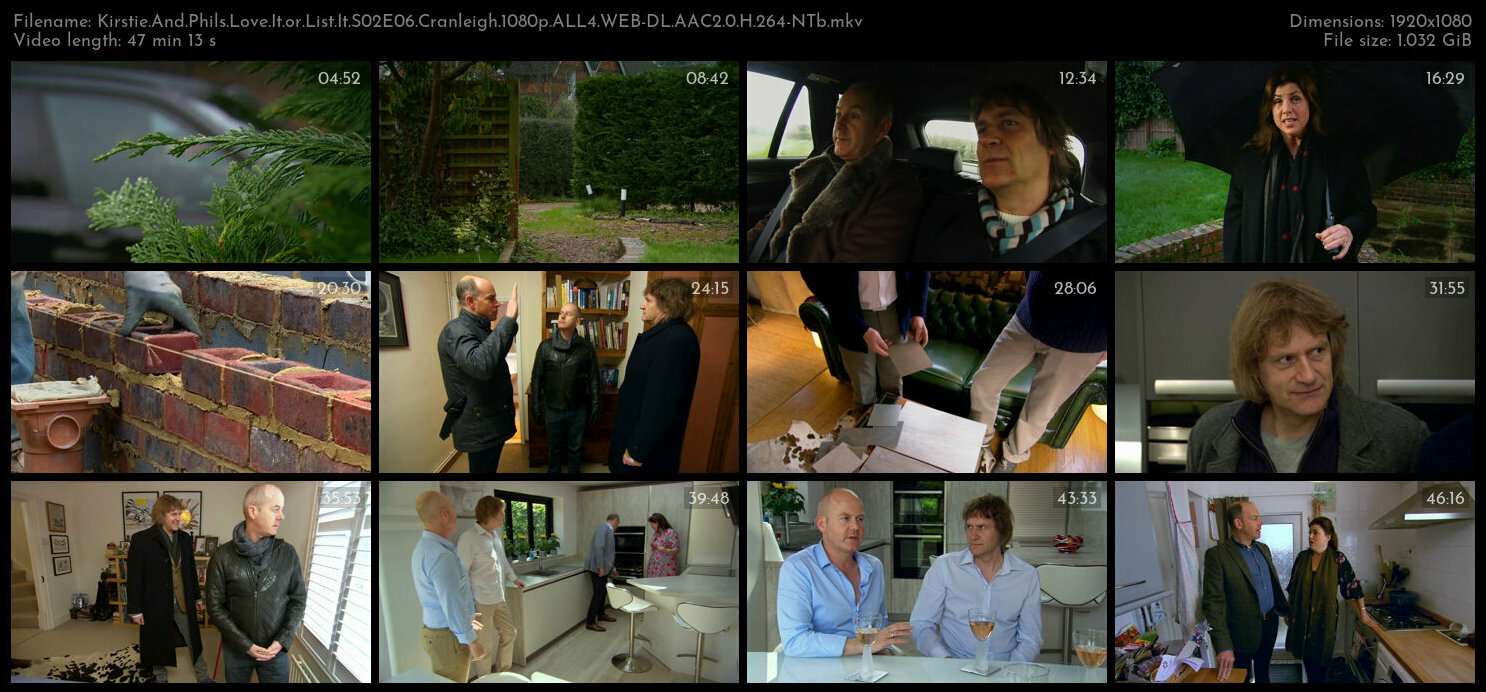 Kirstie And Phils Love It or List It S02E06 Cranleigh 1080p ALL4 WEB DL AAC2 0 H 264 NTb TGx