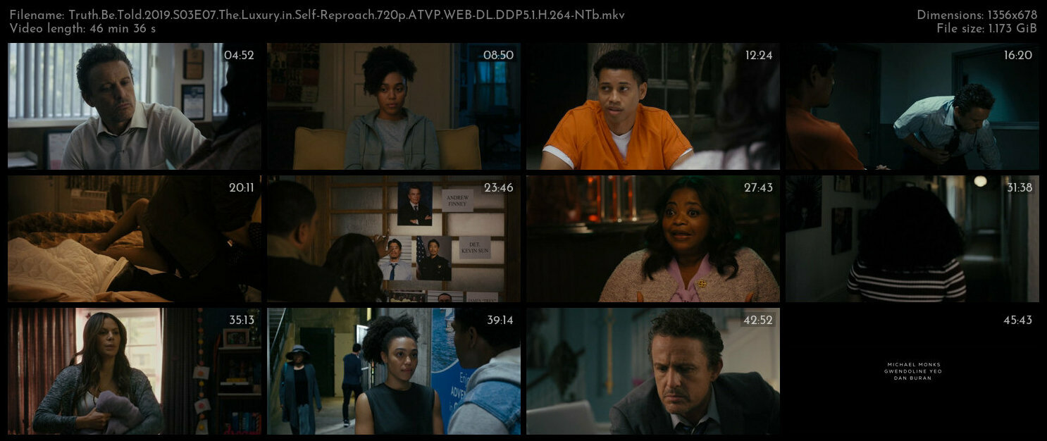 Truth Be Told 2019 S03E07 The Luxury in Self Reproach 720p ATVP WEB DL DDP5 1 H 264 NTb TGx