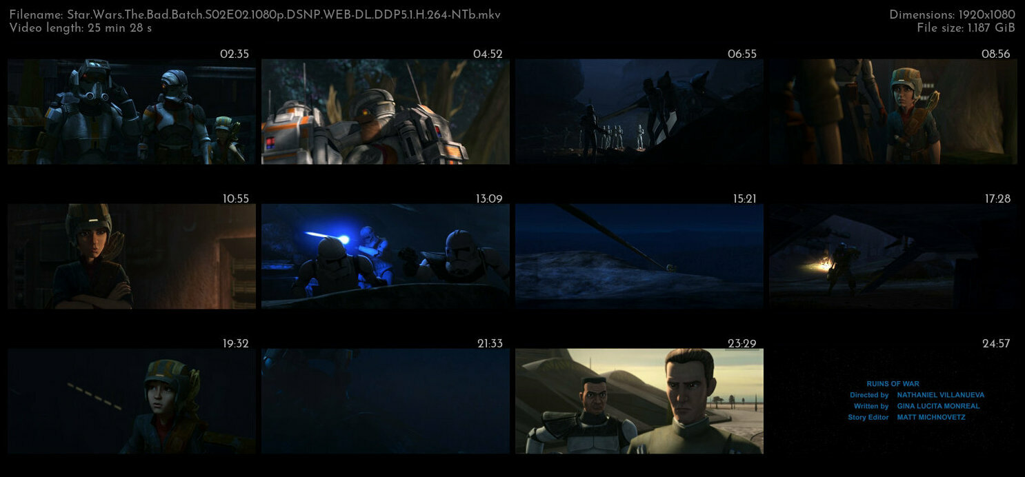 Star Wars The Bad Batch S02E02 1080p DSNP WEB DL DDP5 1 H 264 NTb TGx