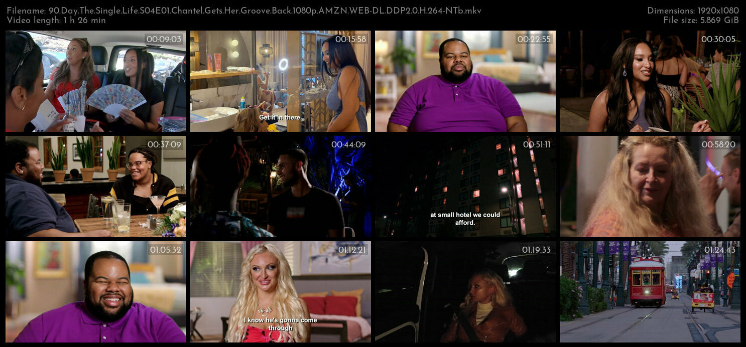 90 Day The Single Life S04E01 Chantel Gets Her Groove Back 1080p AMZN WEB DL DDP2 0 H 264 NTb TGx