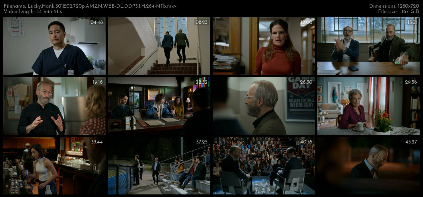 Lucky Hank S01E02 720p AMZN WEB DL DDP5 1 H 264 NTb TGx