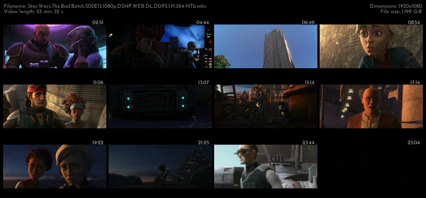 Star Wars The Bad Batch S02E13 1080p DSNP WEB DL DDP5 1 H 264 NTb TGx