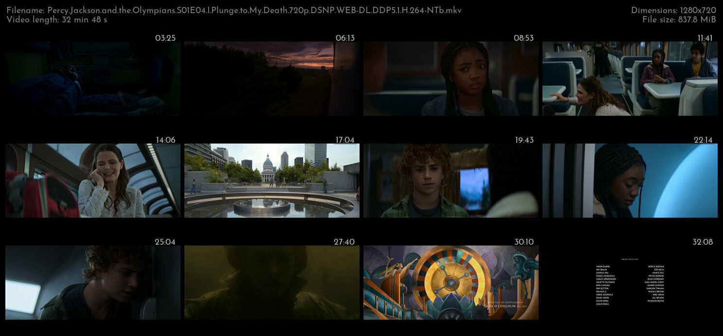 Percy Jackson and the Olympians S01E04 I Plunge to My Death 720p DSNP WEB DL DDP5 1 H 264 NTb TGx