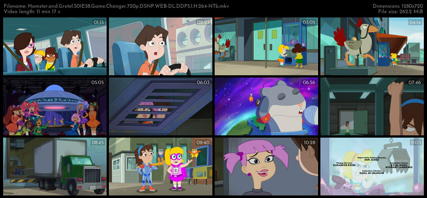Hamster and Gretel S01E58 Game Changer 720p DSNP WEB DL DDP5 1 H 264 NTb TGx