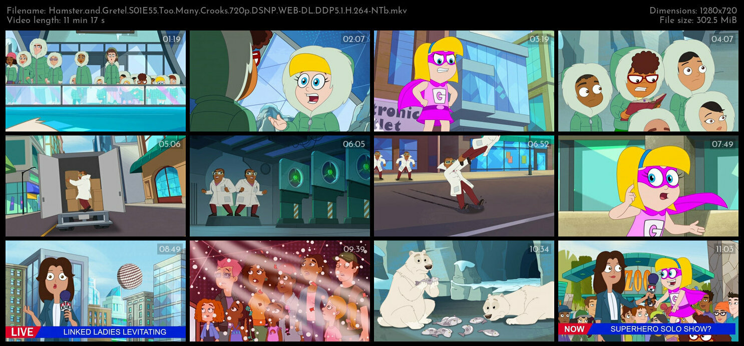 Hamster and Gretel S01E55 Too Many Crooks 720p DSNP WEB DL DDP5 1 H 264 NTb TGx