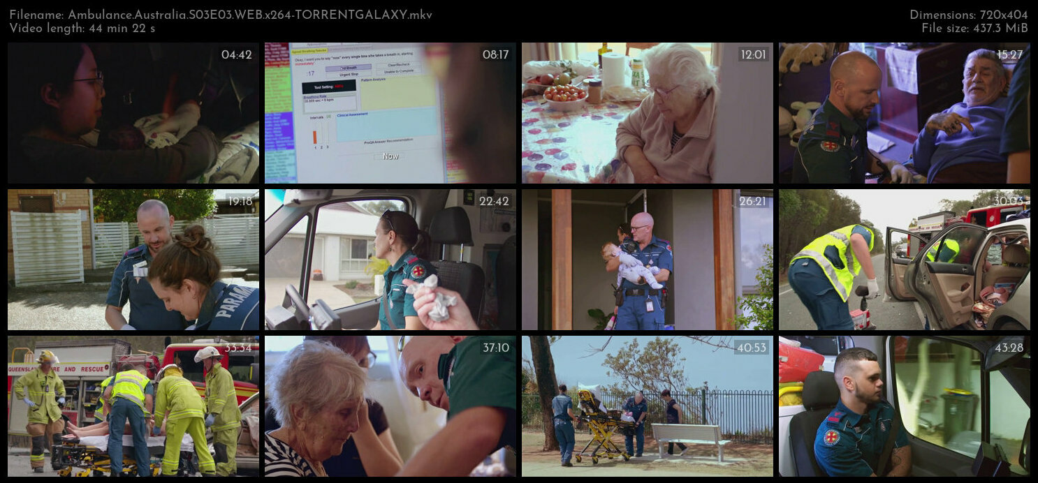 Ambulance Australia S03E03 WEB x264 TORRENTGALAXY