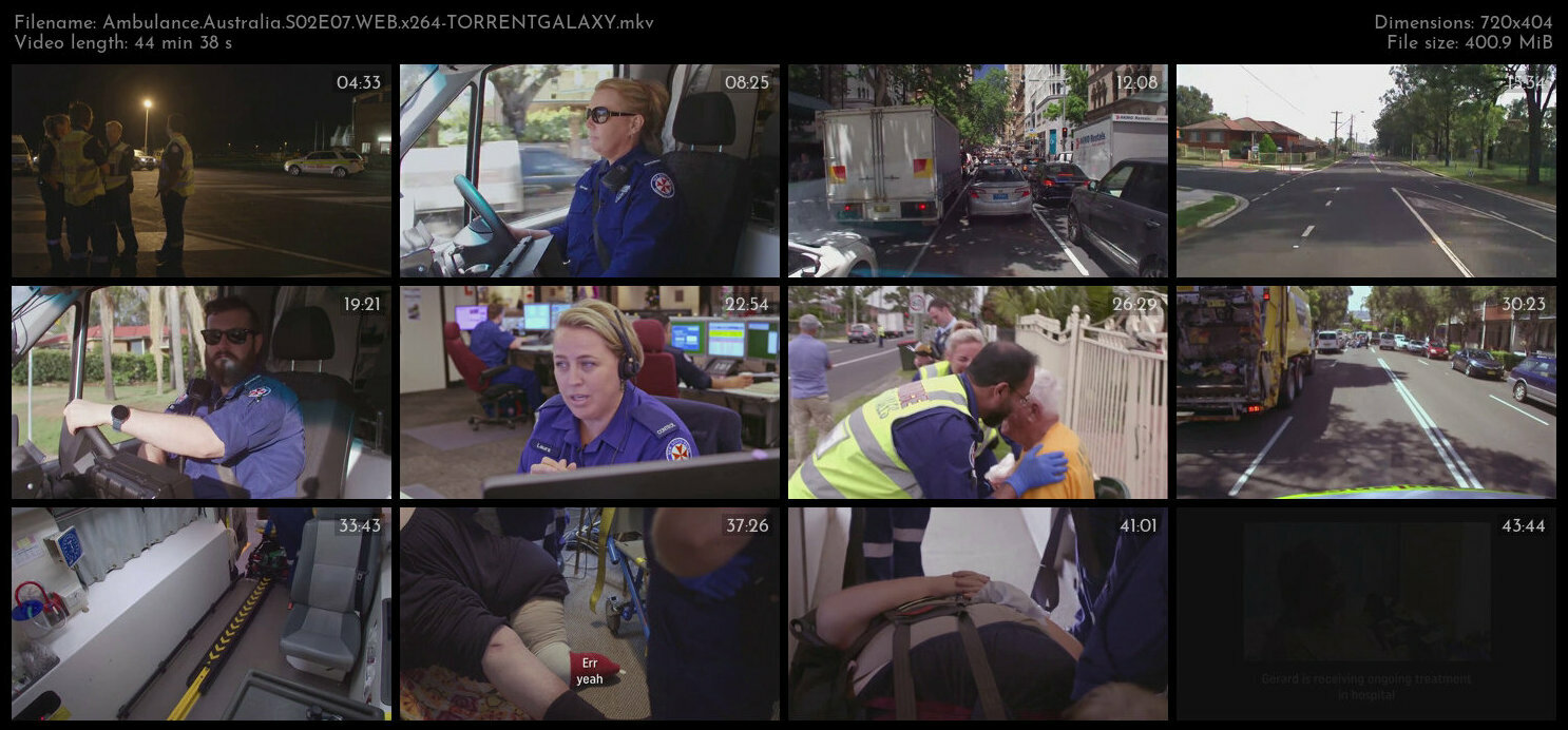 Ambulance Australia S02E07 WEB x264 TORRENTGALAXY