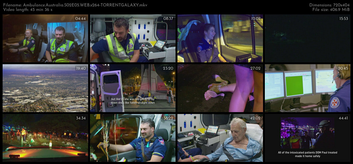 Ambulance Australia S02E05 WEB x264 TORRENTGALAXY