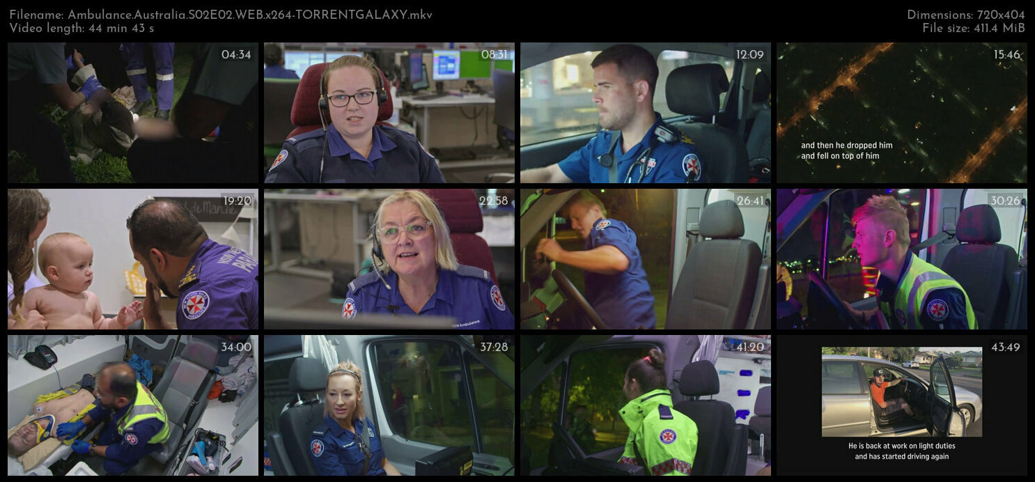 Ambulance Australia S02E02 WEB x264 TORRENTGALAXY