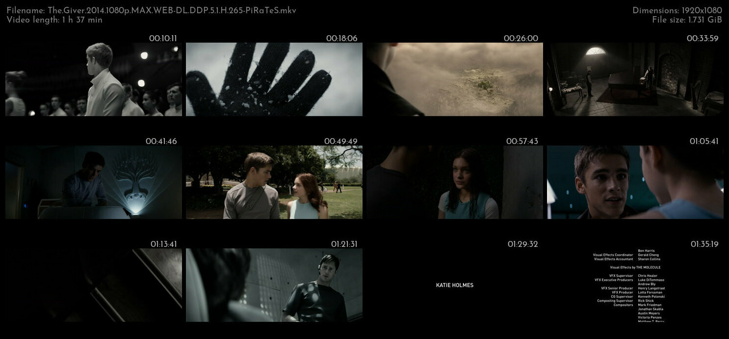 The Giver 2014 1080p MAX WEB DL DDP 5 1 H 265 PiRaTeS TGx