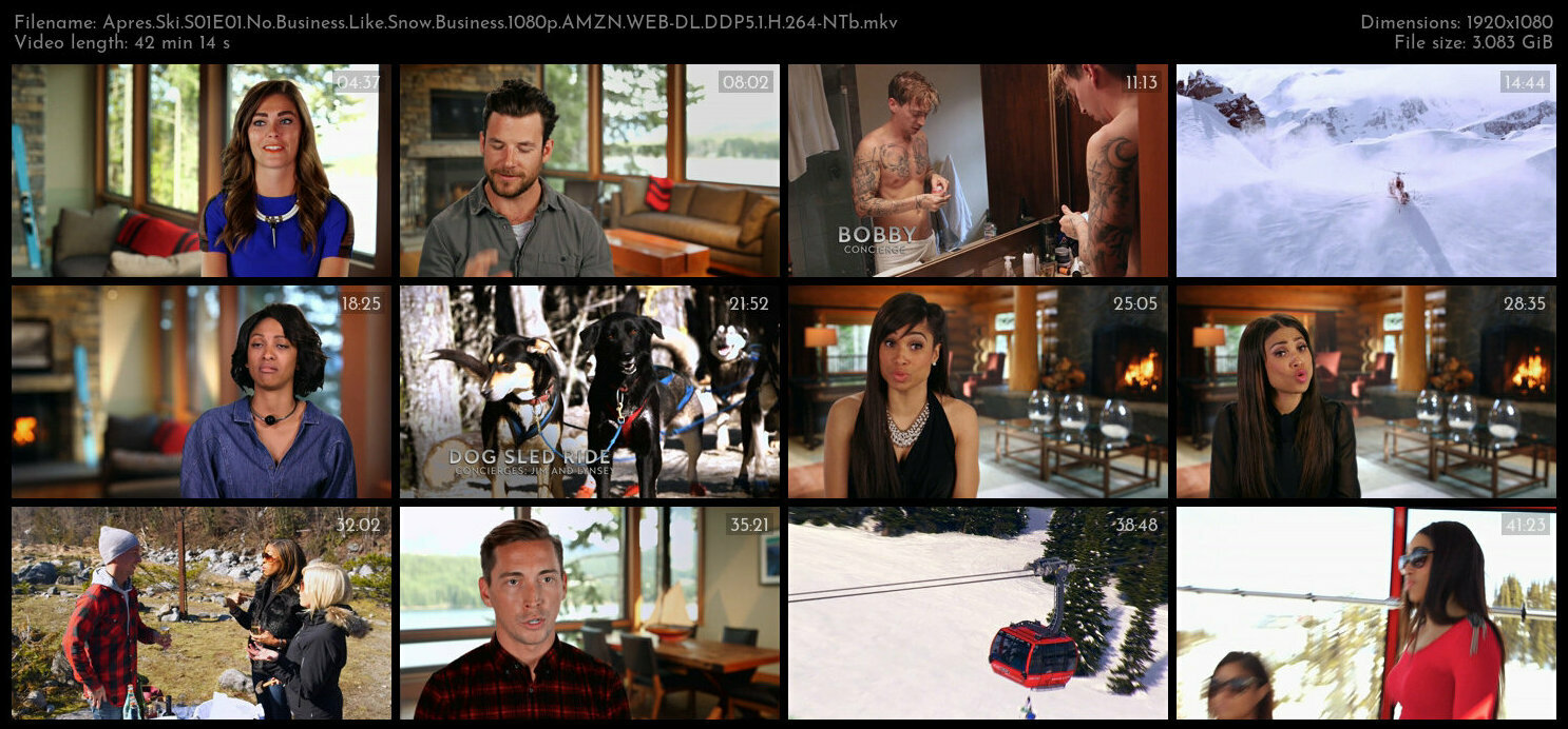 Apres Ski S01E01 No Business Like Snow Business 1080p AMZN WEB DL DDP5 1 H 264 NTb TGx