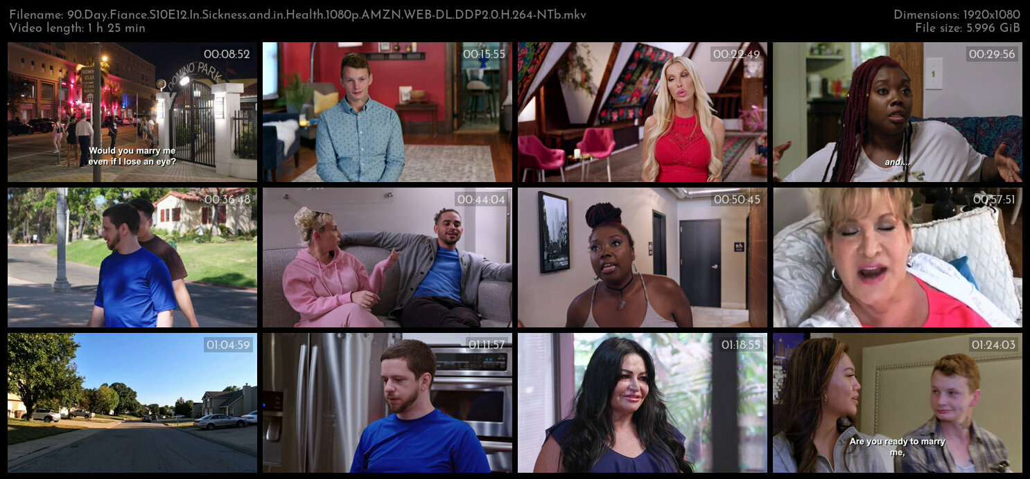 90 Day Fiance S10E12 In Sickness and in Health 1080p AMZN WEB DL DDP2 0 H 264 NTb TGx