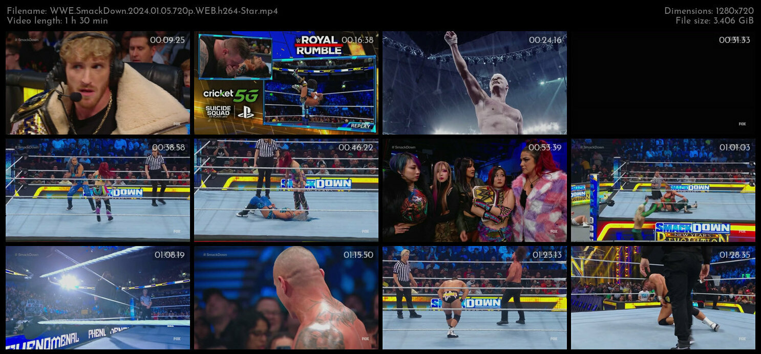 WWE SmackDown 2024 01 05 720p WEB h264 Star TGx