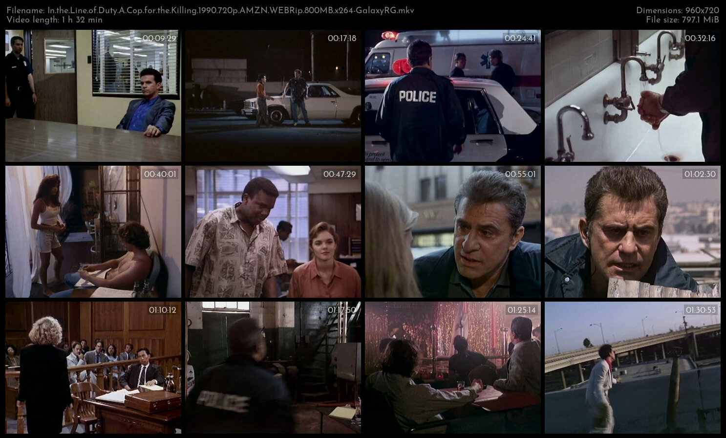 In the Line of Duty A Cop for the Killing 1990 720p AMZN WEBRip 800MB x264 GalaxyRG
