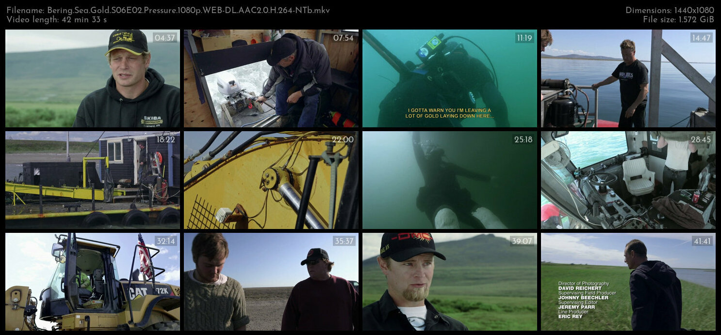 Bering Sea Gold S06E02 Pressure 1080p WEB DL AAC2 0 H 264 NTb TGx