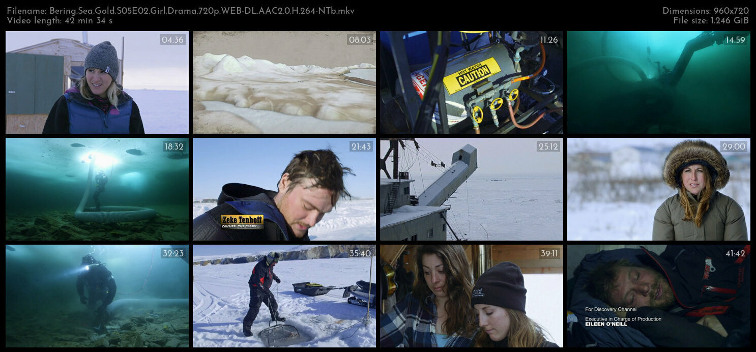 Bering Sea Gold S05E02 Girl Drama 720p WEB DL AAC2 0 H 264 NTb TGx