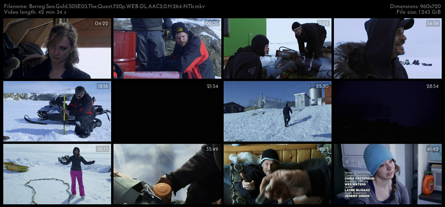 Bering Sea Gold S05E03 The Quest 720p WEB DL AAC2 0 H 264 NTb TGx