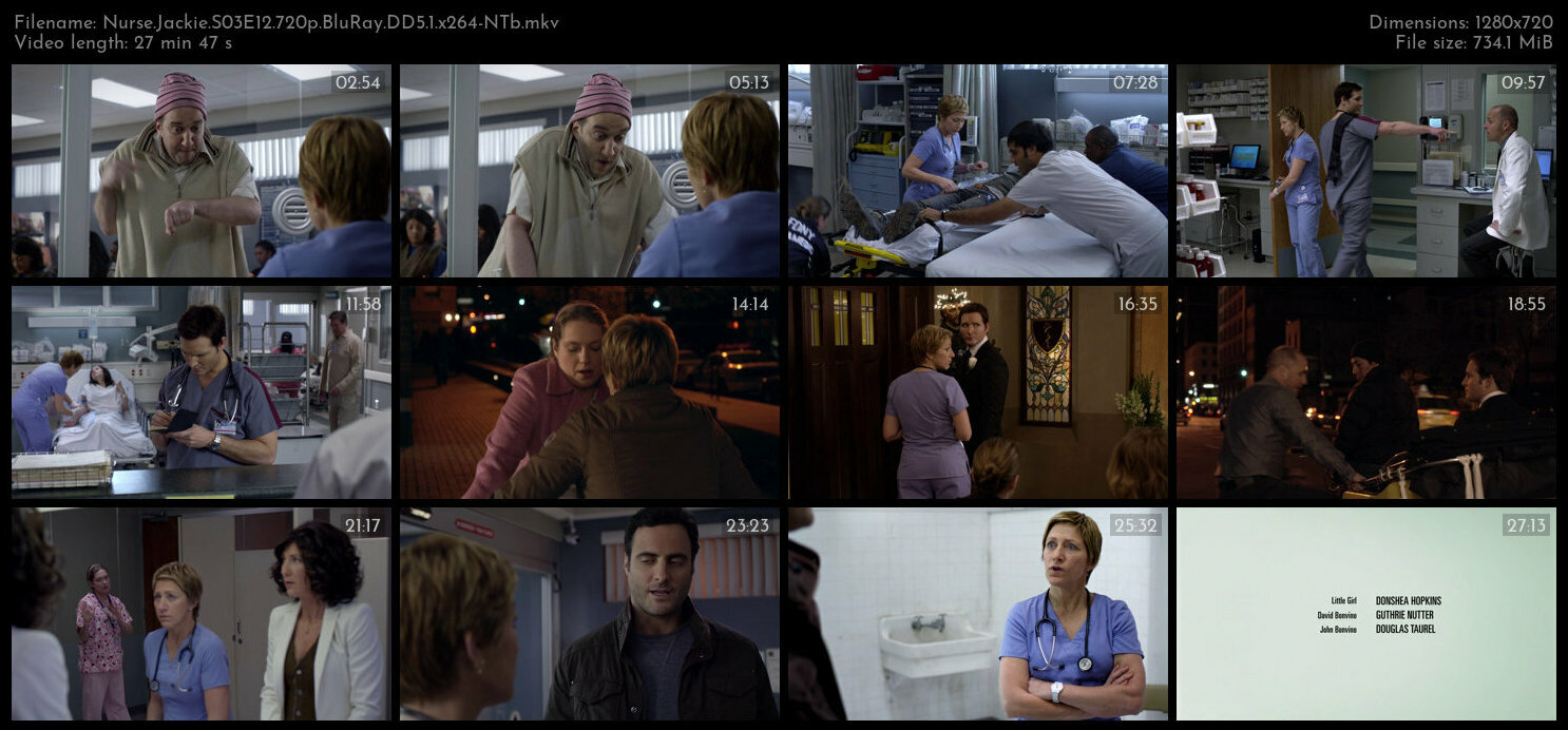 Nurse Jackie S03E12 720p BluRay DD5 1 x264 NTb TGx