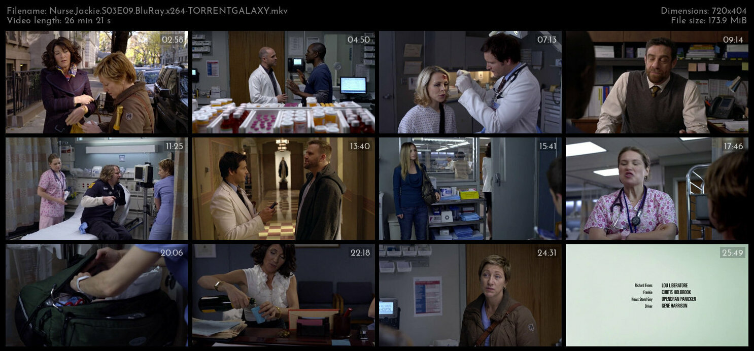 Nurse Jackie S03E09 BluRay x264 TORRENTGALAXY