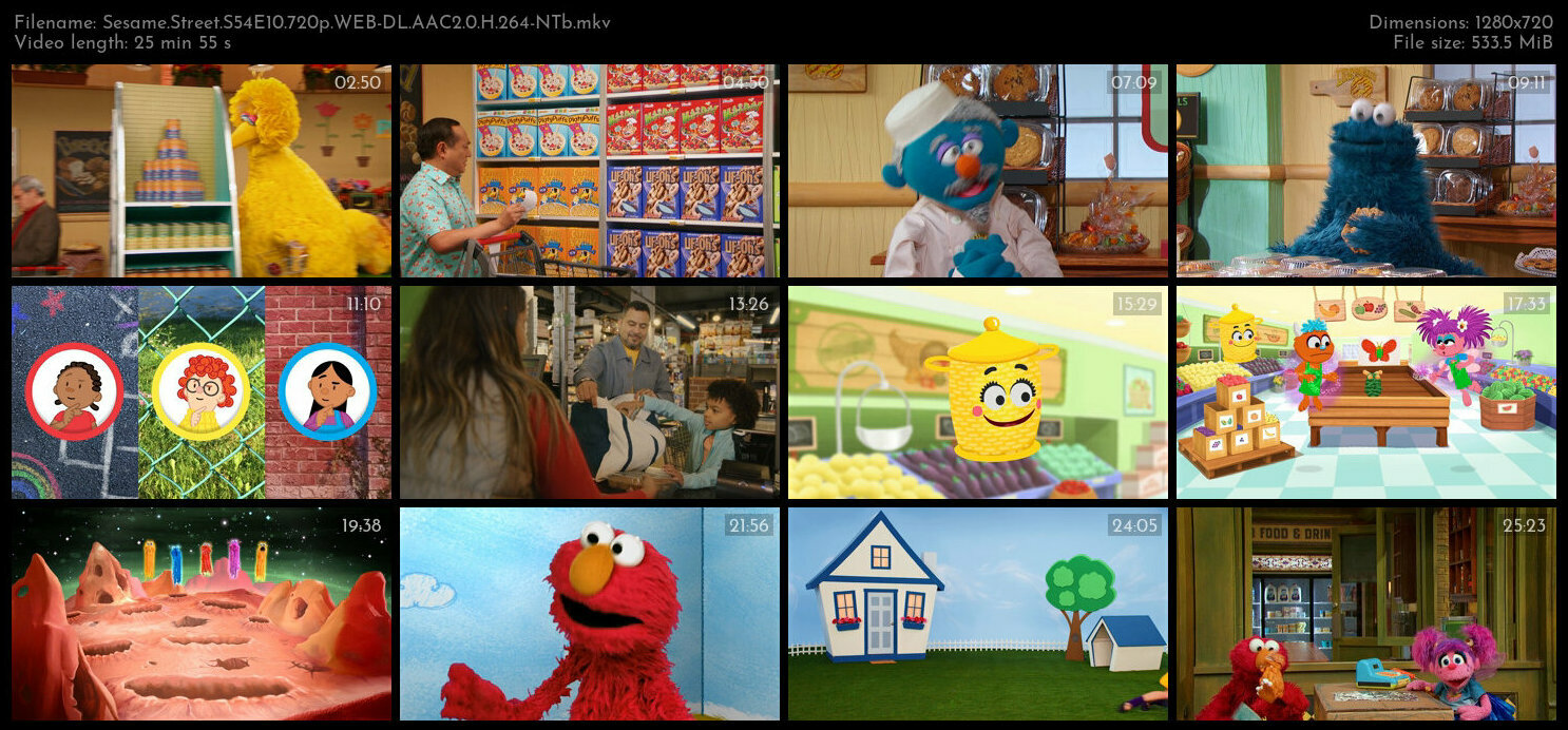 Sesame Street S54E10 720p WEB DL AAC2 0 H 264 NTb TGx