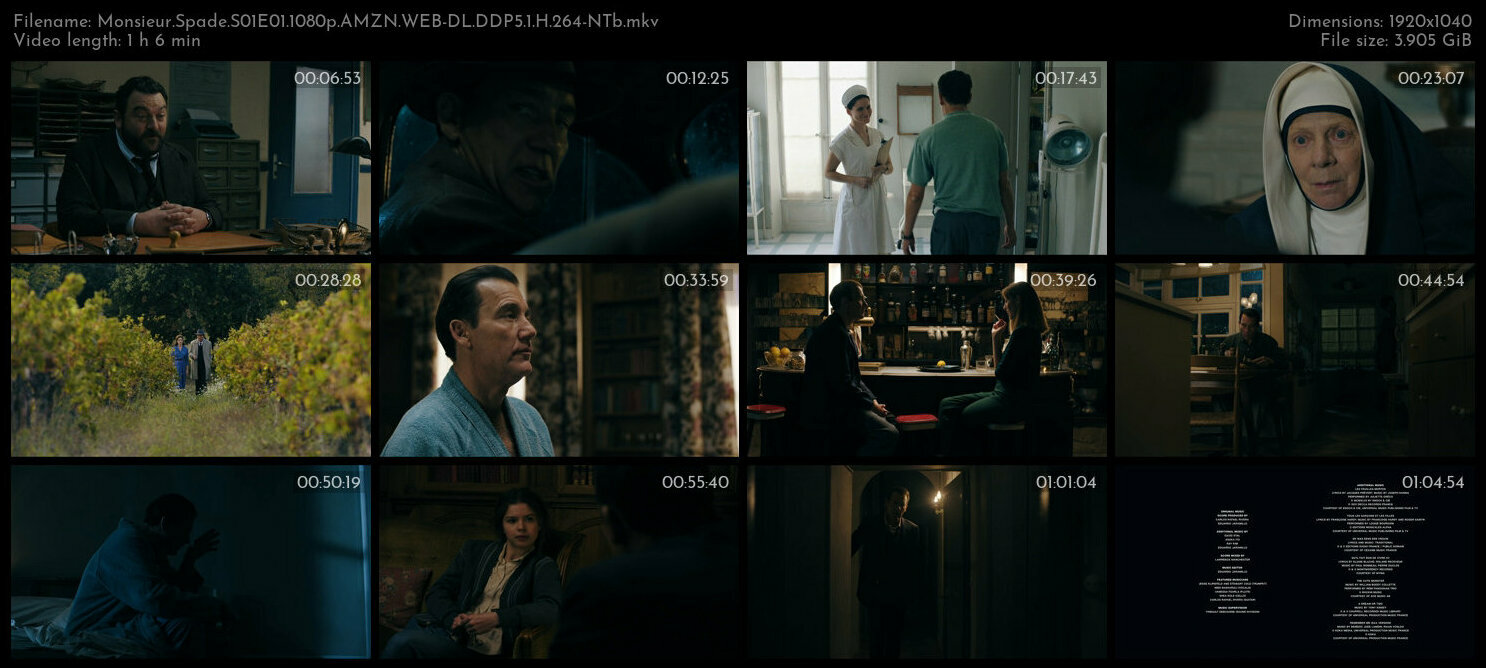 Monsieur Spade S01E01 1080p AMZN WEB DL DDP5 1 H 264 NTb TGx