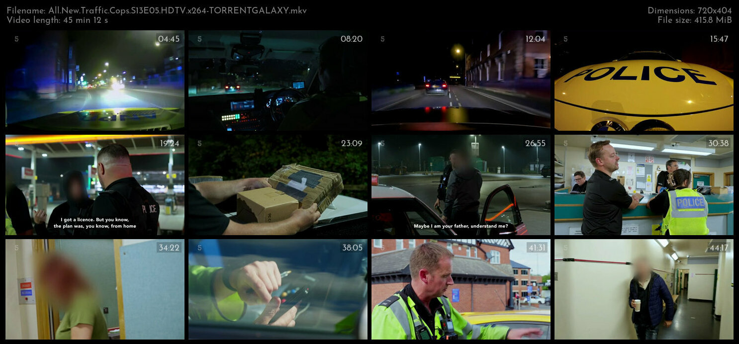 All New Traffic Cops S13E05 HDTV x264 TORRENTGALAXY