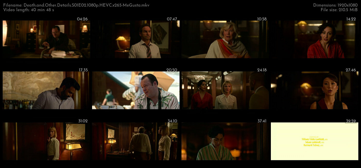 Death and Other Details S01E02 1080p HEVC x265 MeGusta TGx