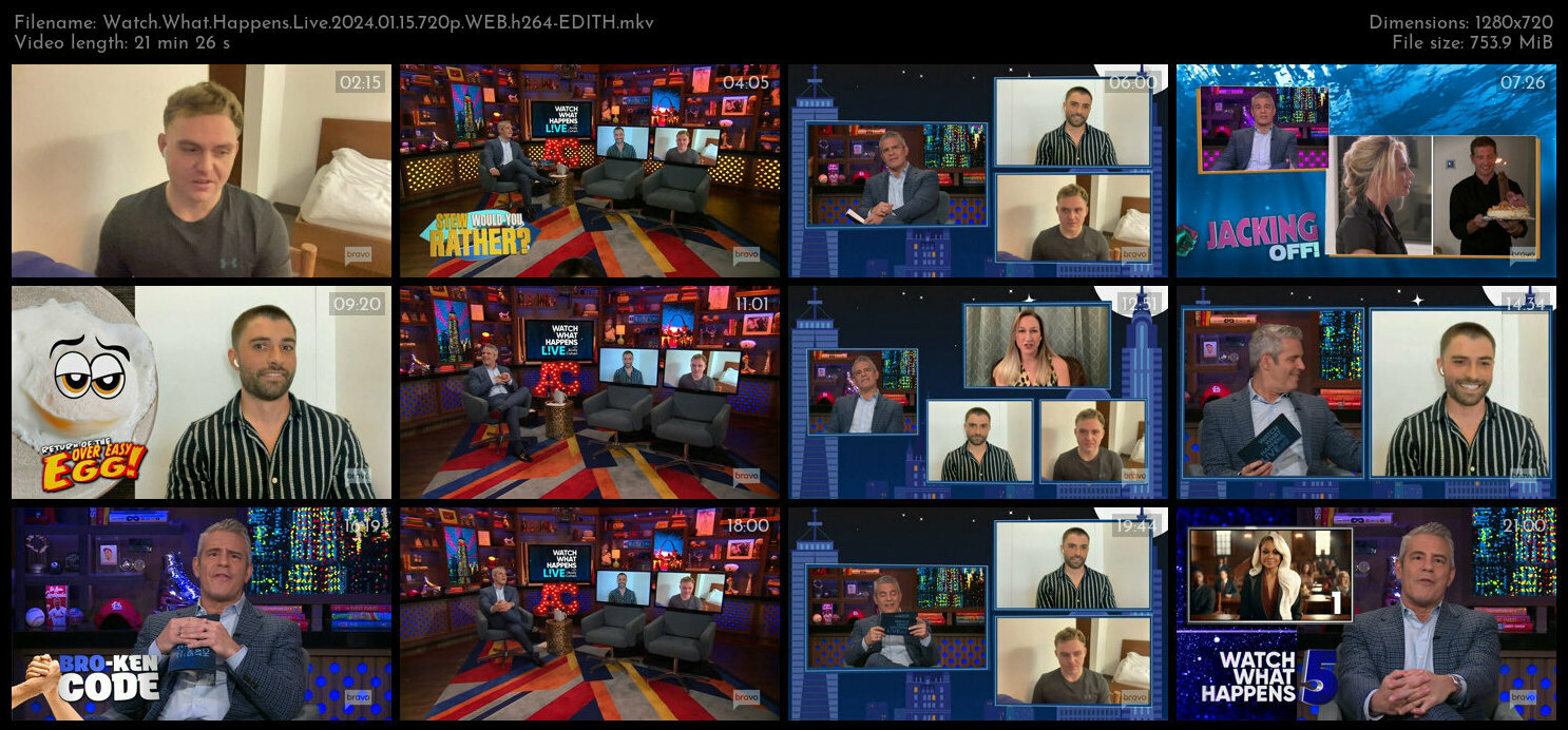 Watch What Happens Live 2024 01 15 720p WEB h264 EDITH TGx