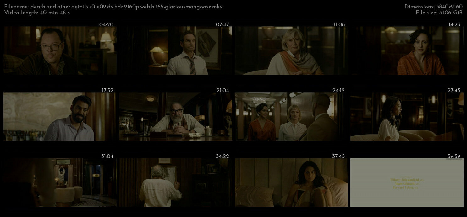 Death and Other Details S01E02 DV HDR 2160p WEB H265 GloriousMongoose TGx